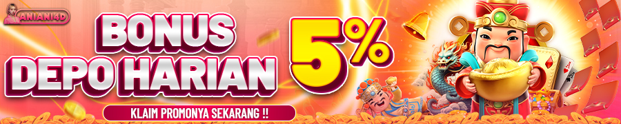 ANIANI4D DEPO HARIAN 5%